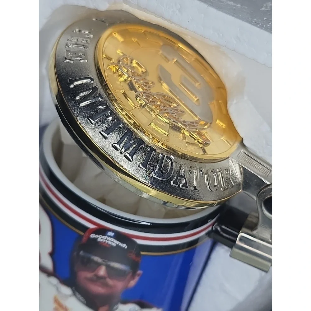 Dale Earnhardt Collector Beer Stein Tankard #3 by the‎ Franklin Mint 12 oz